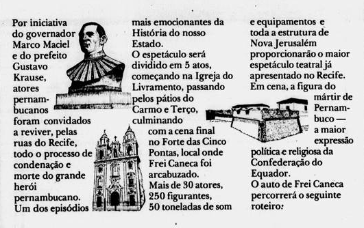 anúncio Museu da Cidade do Recife 