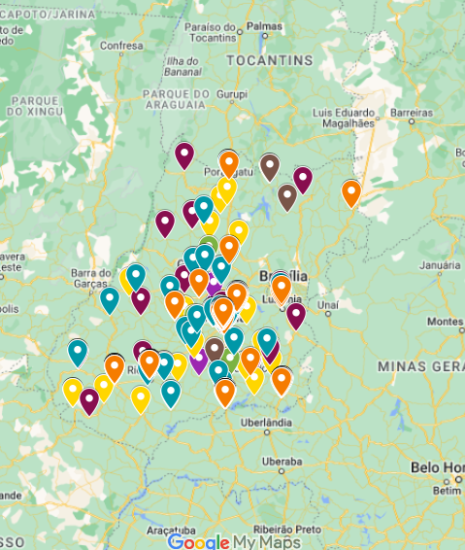 Hub Goiás lança mapa interativo do ecossistema goiano de inovação (Imagem: Reprodução)