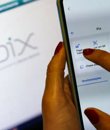 Uso de Pix no celular