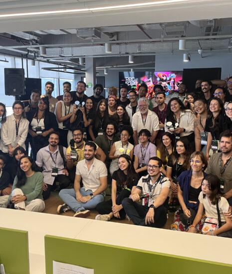 Equipes do Hackathon França-Brasil apresentam propostas de reocupação sustentável para o Bairro de Santo Antônio (Imagem: Bono Siqueira/Porto Digital)