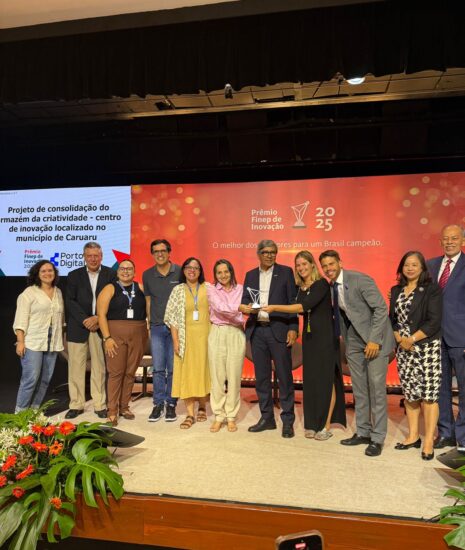 Porto Digital conquista o Prêmio Finep de Inovação 2025 na Etapa Nordeste (Imagem: Itawan Silva/Porto Digital)