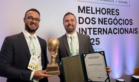 Internacionalizada pelo Cais do Porto, Capyba Software é destaque no prêmio Melhores Negócios Internacionais 2025 (Imagem: Cortesia)