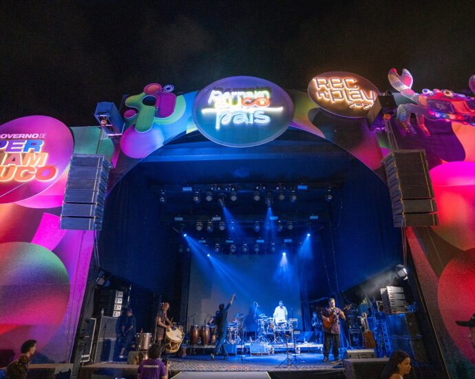 Palco Pernambuco Meu País durante o REC'n'Play 2025 (Crédito: Luiz Santos/REC'n'Play)