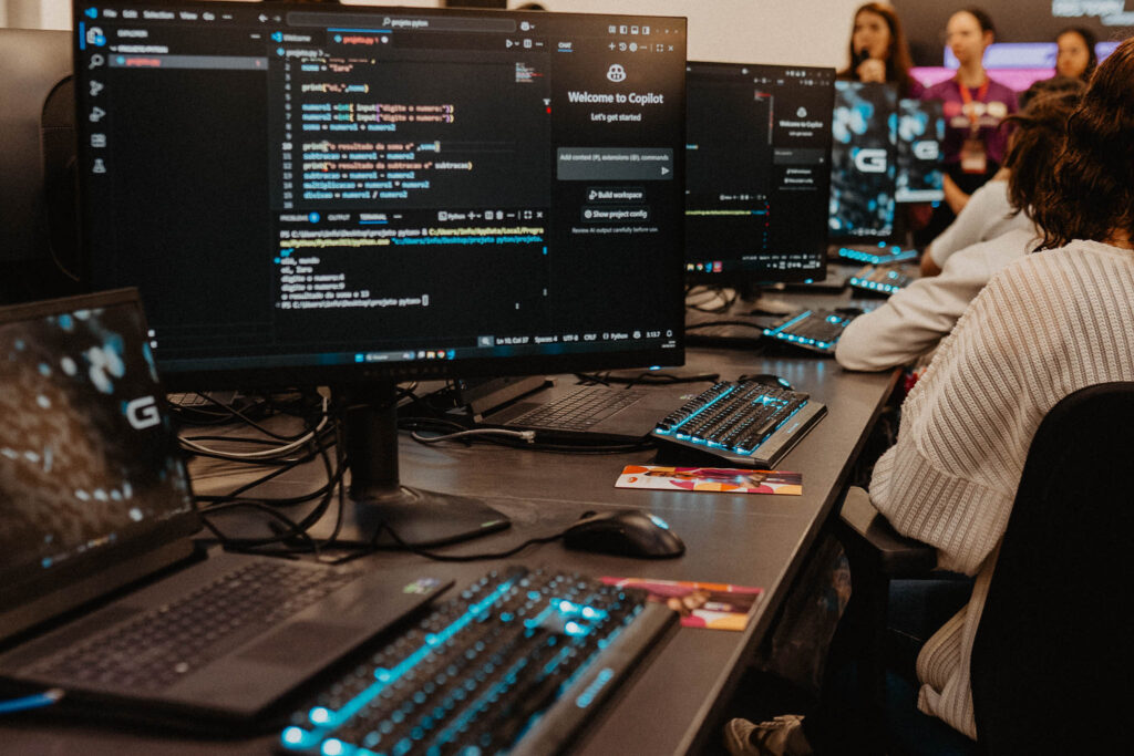 Sala gamer no Porto Digital Caruaru - Armazém da Criatividade