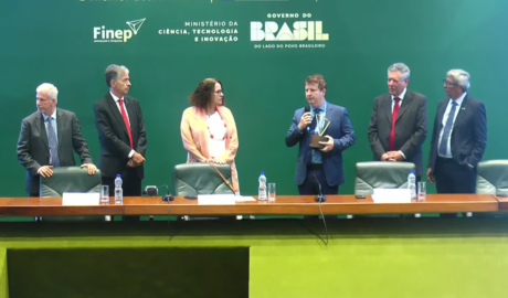 Entrega do Prêmio Finep de Inovação 2025 (Crédito: Reprodução/YouTube)