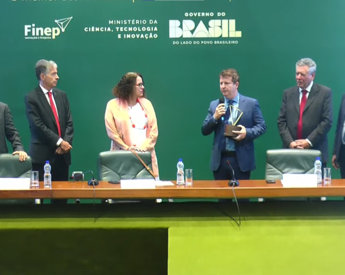 Entrega do Prêmio Finep de Inovação 2025 (Crédito: Reprodução/YouTube)