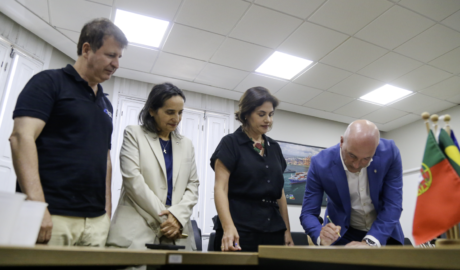Prefeitura de Aveiro e Governo de Pernambuco assinam parceria (Crédito: PC Pereira/Porto Digital)