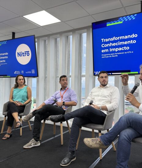 Lançamento do programa NITRO foi realizado no Porto Digital nesta quinta-feira (26) (Crédito: Itawan Silva/Porto Digital)