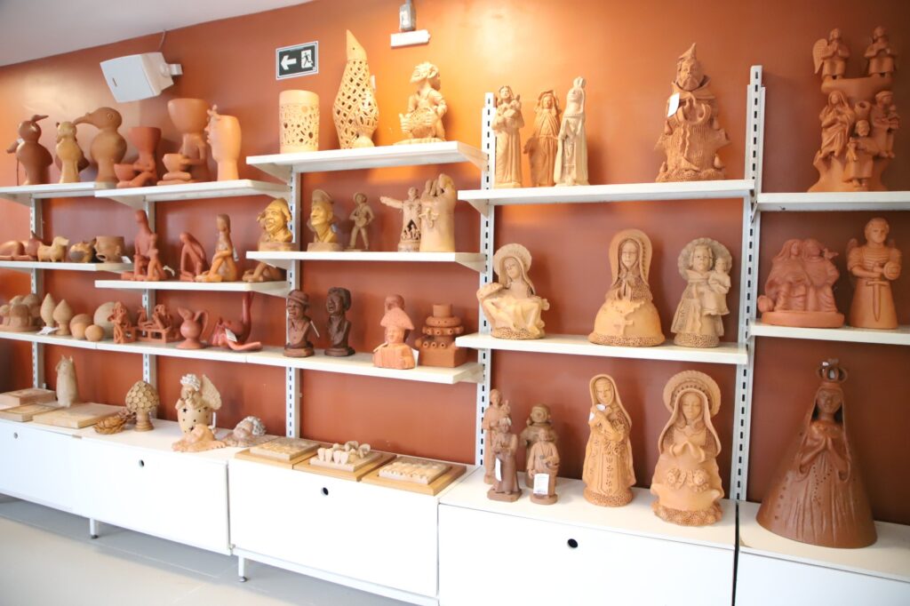 Loja do Artesanato de Pernambuco está aberta ao público (Foto: Tony Holanda/Adepe)